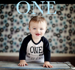 One Whole Year of Awesome, First Birthday Boy Shirt - Bump and Beyond Designs