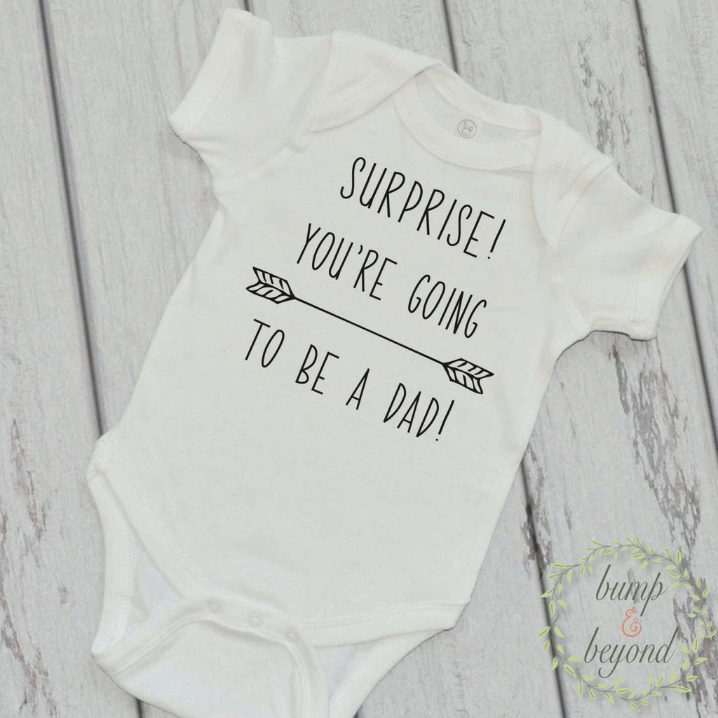 Pregnancy Reveal to Husband Baby Reveal Pregnancy Announcement Shirt New Dad Pregnancy Announcement Surprise Reveal Idea 240 - Bump and Beyond Designs