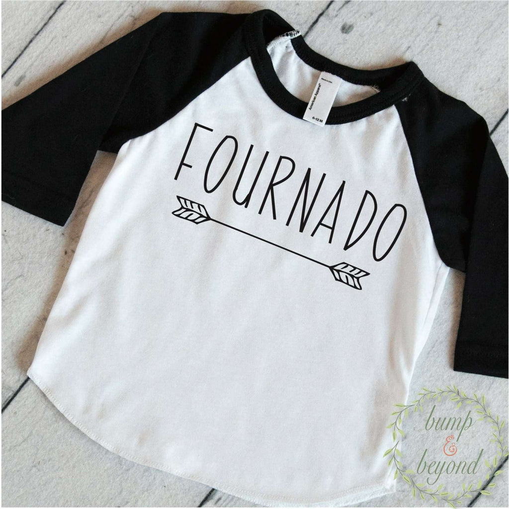 Fournado 4th Birthday Boy Shirt - Bump and Beyond Designs