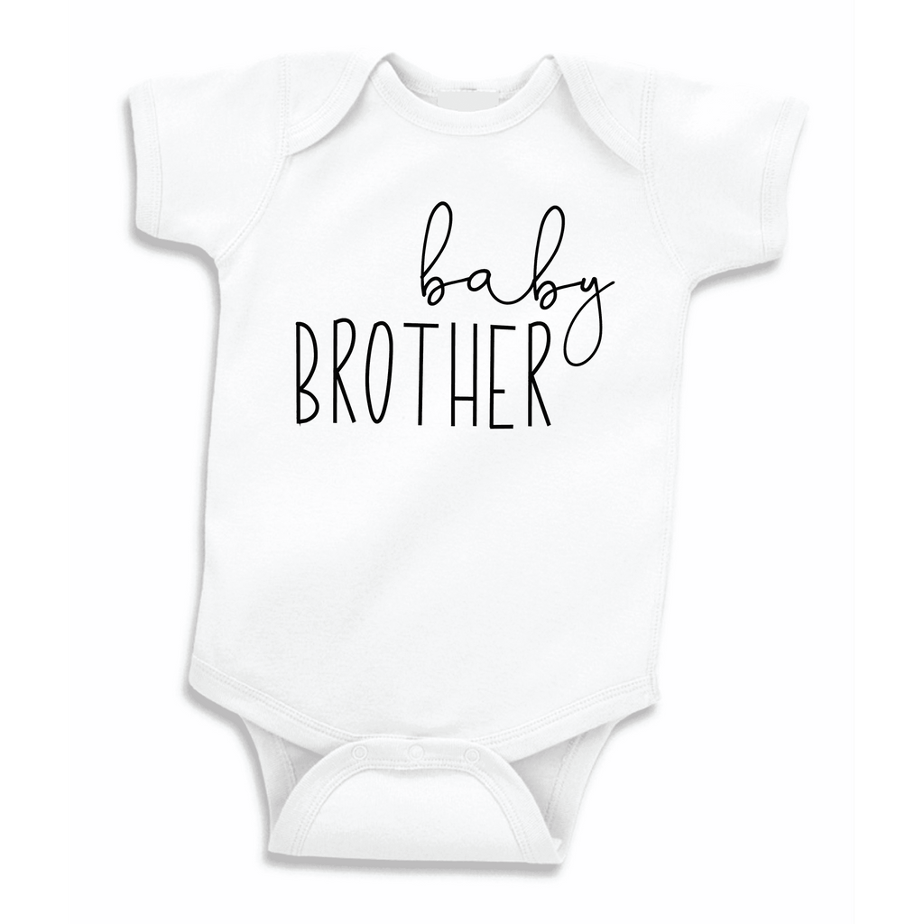 Baby Brother Pregnancy Announcement Bodysuit, Gender Reveal
