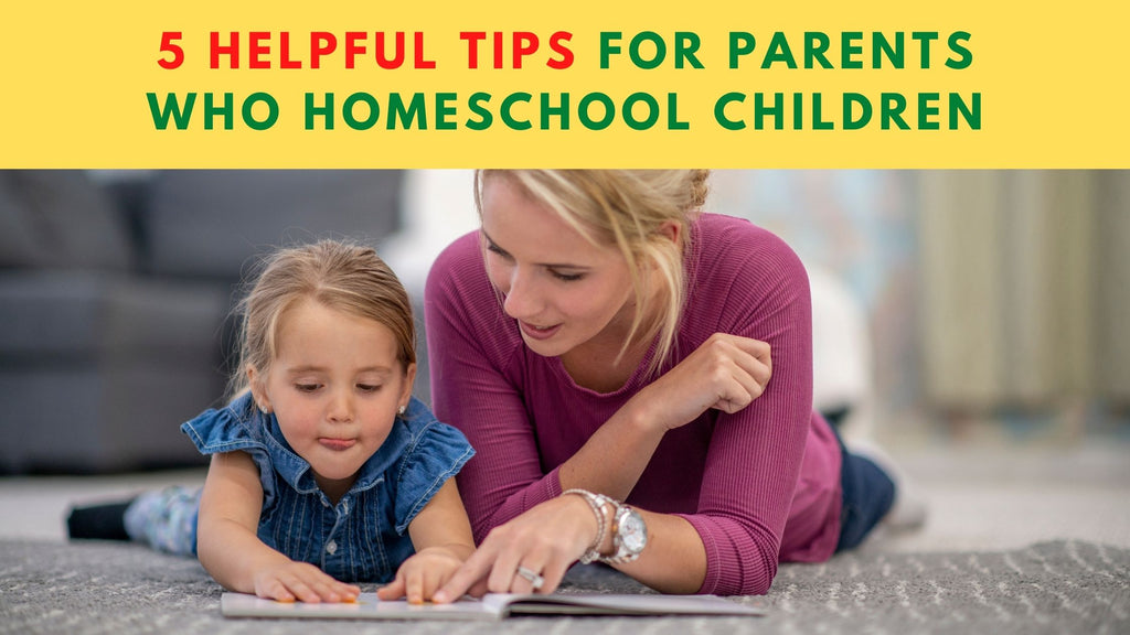 5 Helpful Tips For Parents Who Homeschool Children