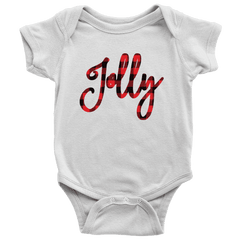 Jolly Onesie, First Christmas Shirt for Baby Boys and Girls - Bump and Beyond Designs