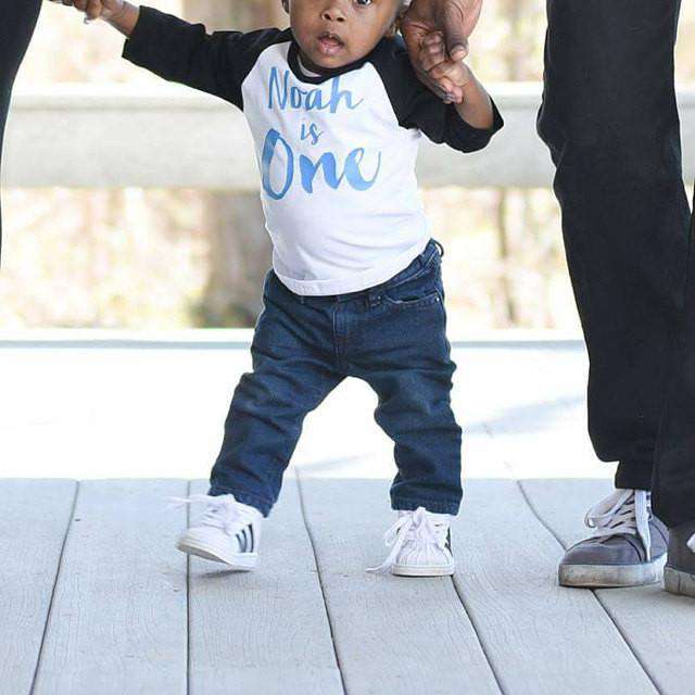 Personalized Birthday Shirt for Boys, Custom with Name and Age – Bump and Beyond Designs