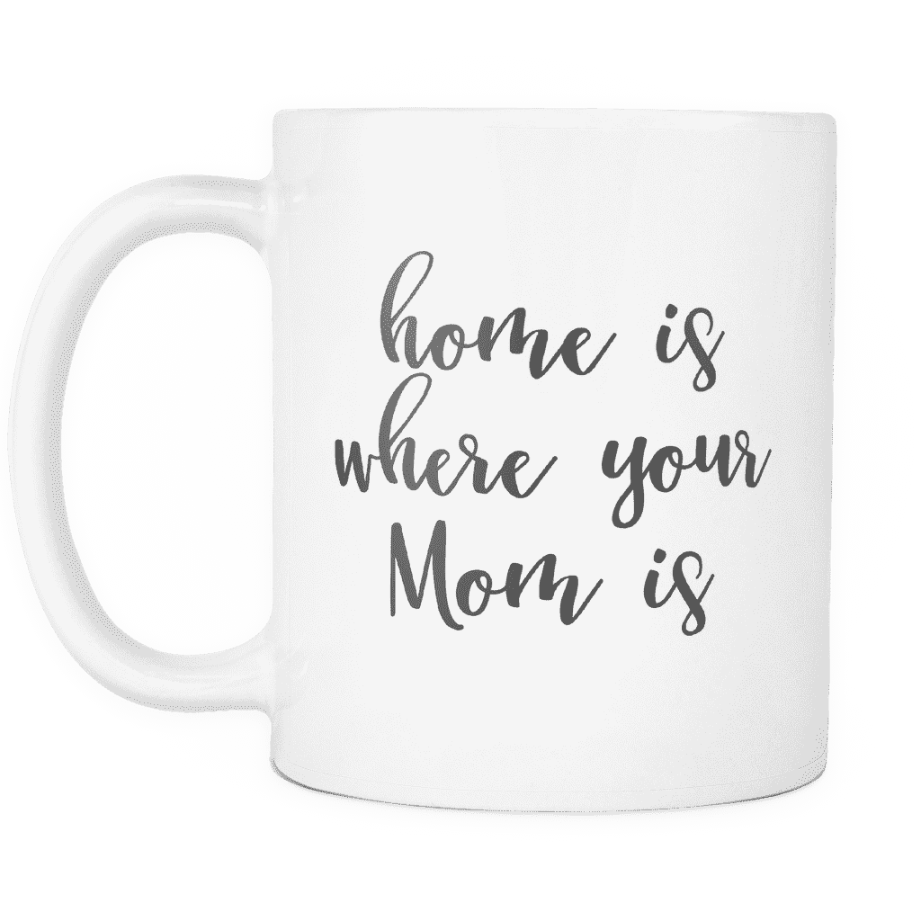 Coffee Mug for Moms, Home is Where Your Mom is - Bump and Beyond Designs