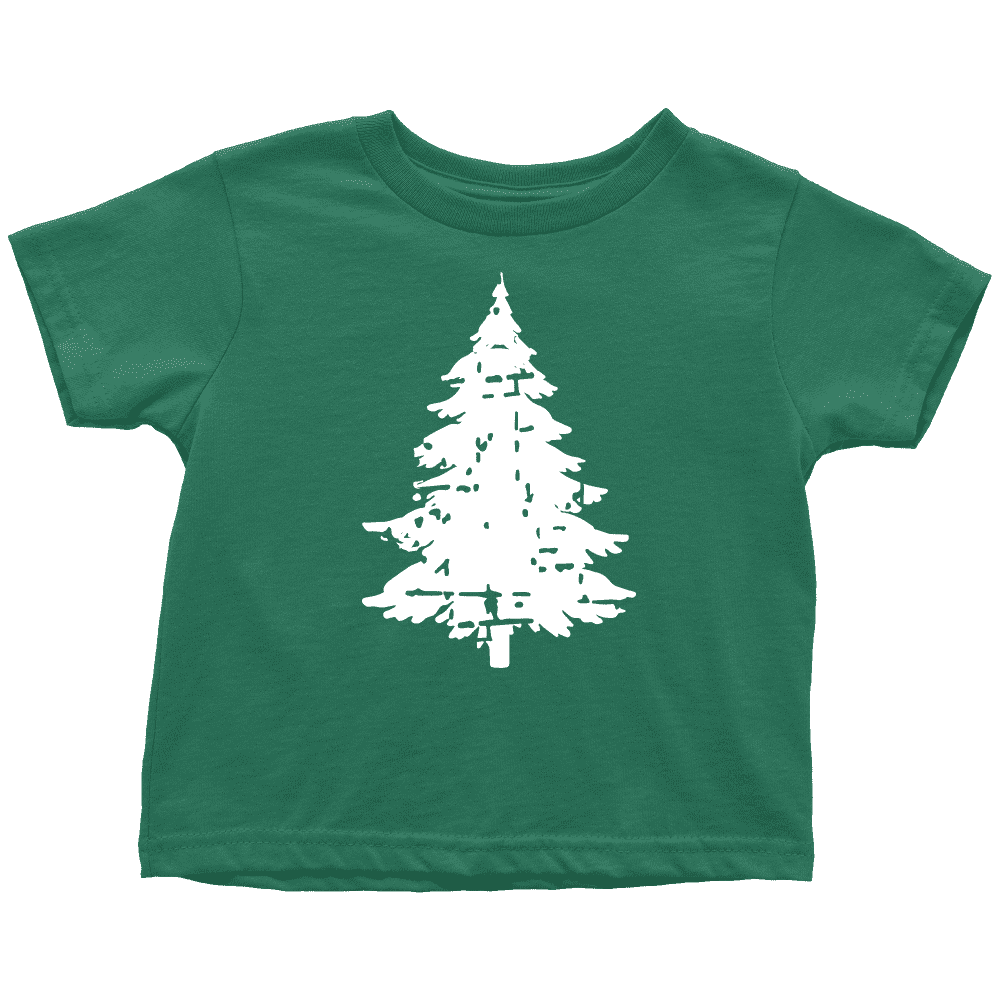 Kids Christmas Shirt, Distressed Vintage Kids Christmas Tree T-Shirt - Bump and Beyond Designs