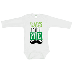 Dad's Mini Me First Father's Day Bodysuit, Father's Day Gift for Daddy