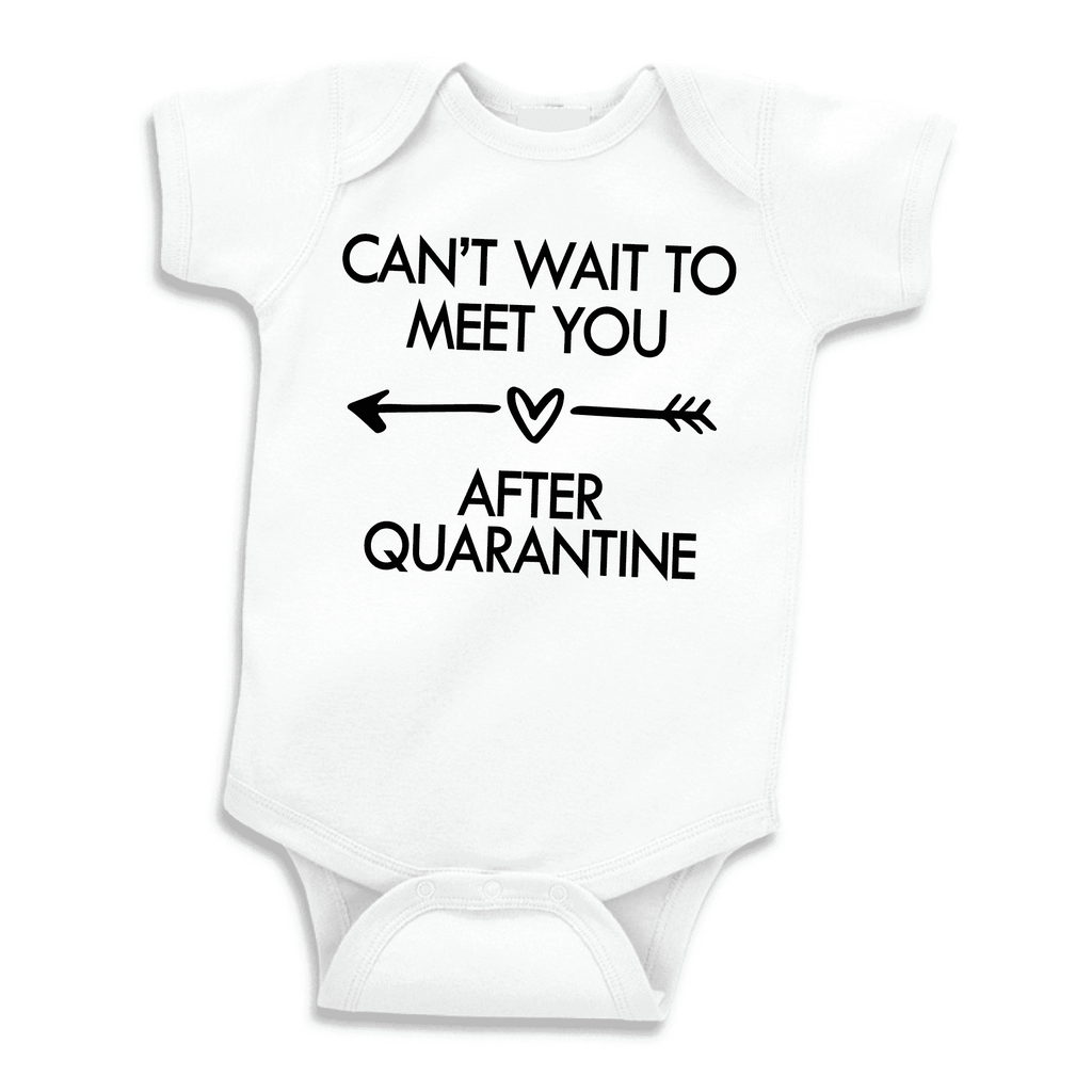 Can't Wait to Meet You Quarantine Pregnancy Announcement