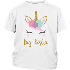 Big sister outfit top for baby shower