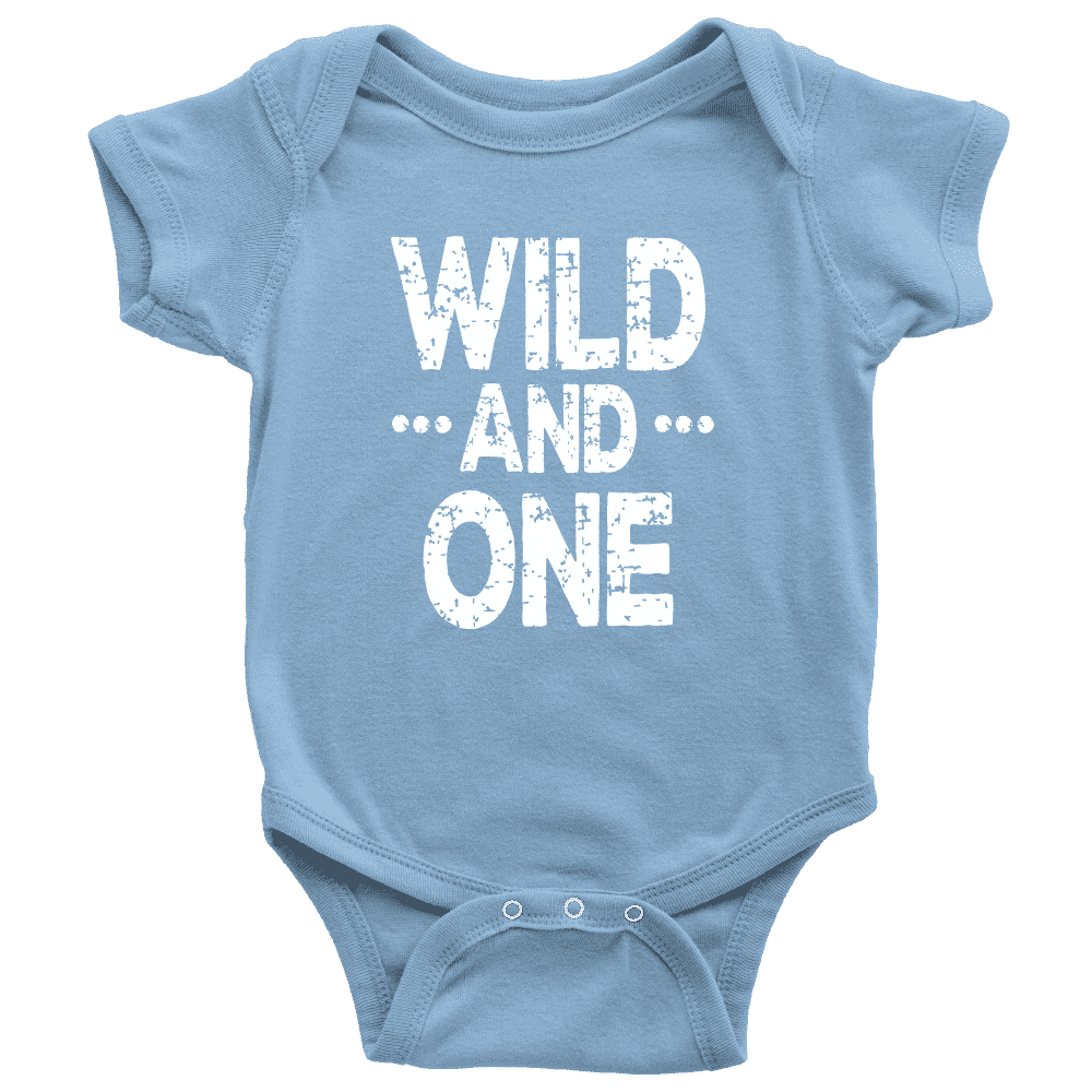 Wild and One First Birthday Bodysuit - Bump and Beyond Designs