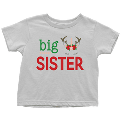 Christmas Big Sister Shirt - Bump and Beyond Designs