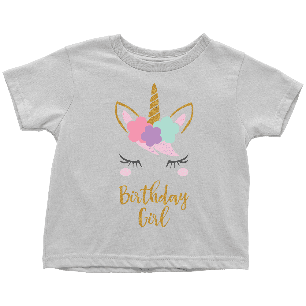 Unicorn Birthday Girl Shirt - Bump and Beyond Designs