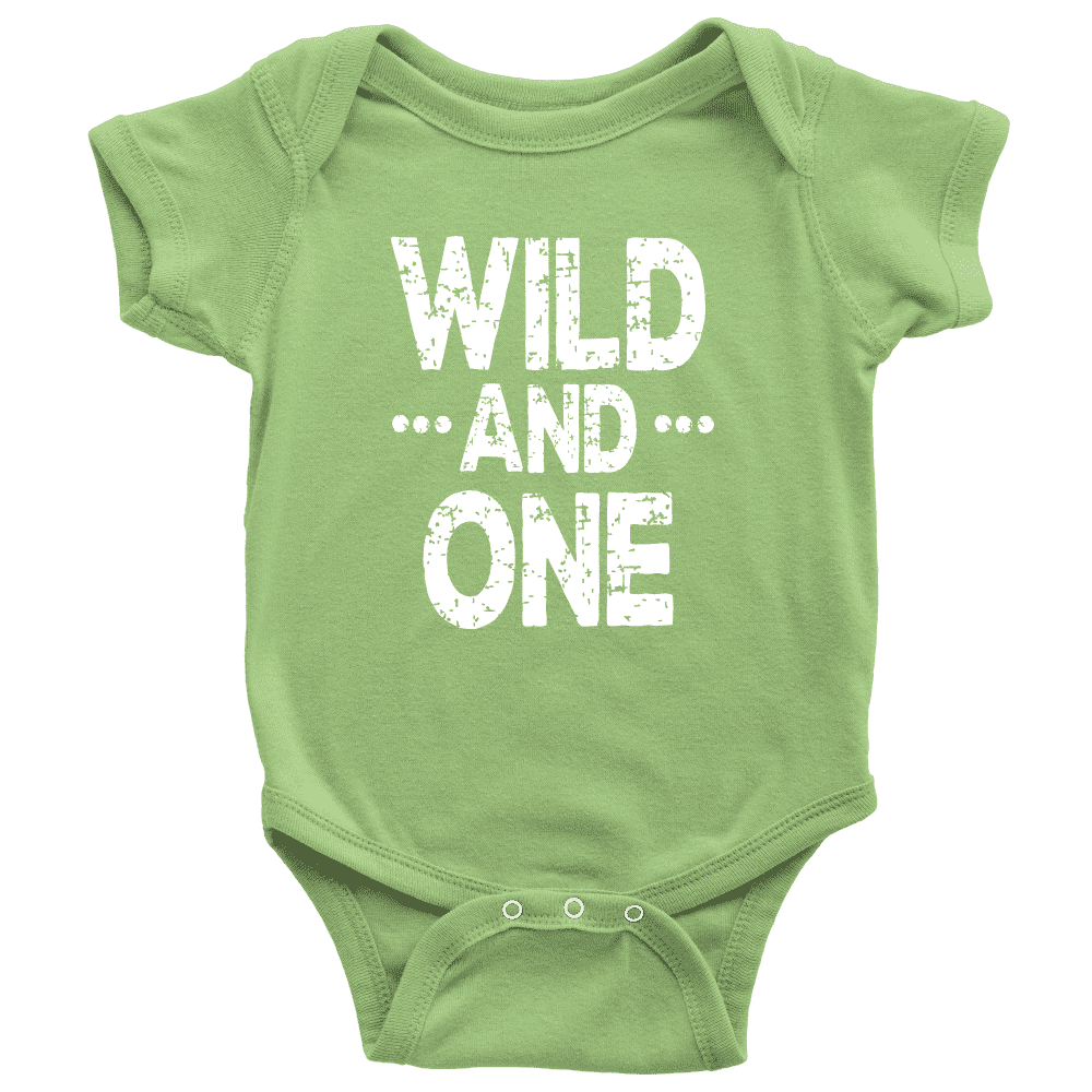 Wild and One First Birthday Bodysuit - Bump and Beyond Designs