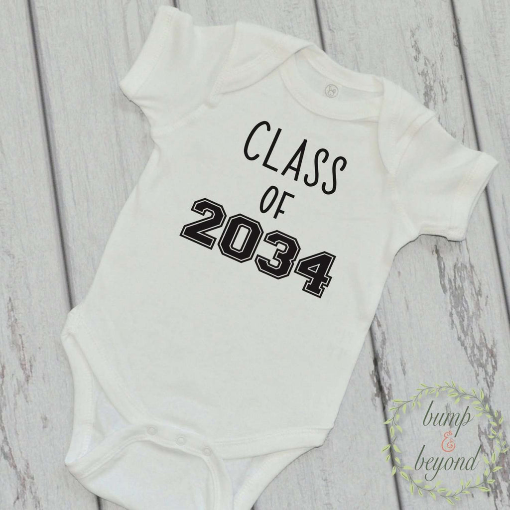 Class of 2034 Infant One Piece Outfit - Bump and Beyond Designs