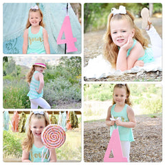 Fourth Birthday Shirt Girl Four Year Old Birthday Shirt 4 Birthday Shirt Girl 4th Birthday Outfit Girl Green Tank Top 102 - Bump and Beyond Designs