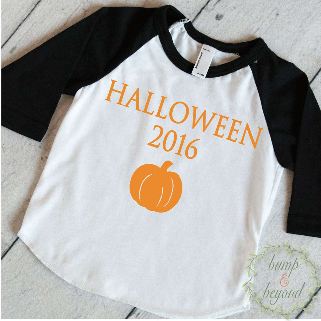 Halloween Shirt for Kids, First Halloween Boy, First Halloween Outfit, Baby Halloween Outfit, Baby Halloween Clothes 020 - Bump and Beyond Designs