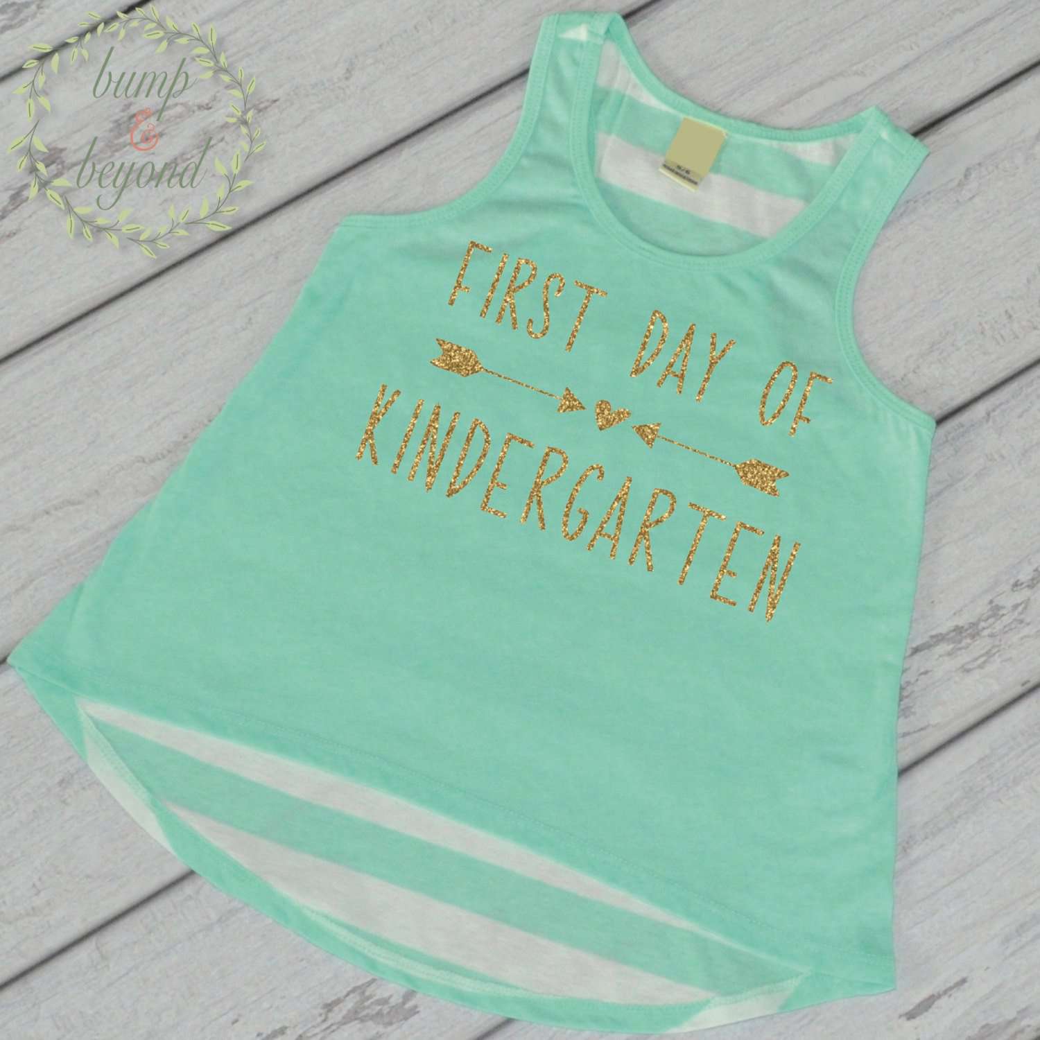 First Day of Kindergarten Shirt, Back to School Shirt for Girls – Bump ...