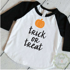 Toddler Halloween Shirt, First Halloween Boy, Trick or Treat Shirt, My First Halloween Outfit, Baby Halloween Shirt, 1st Halloween 026 - Bump and Beyond Designs