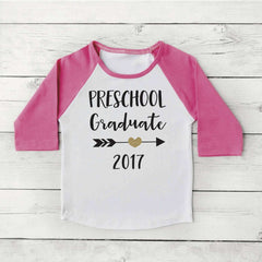 Preschool Graduate Shirt Girl Preschool Graduation Shirt Last Day of School Graduation Gift 299 - Bump and Beyond Designs