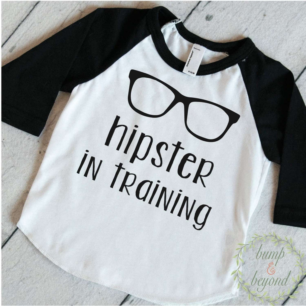 Bump And Beyond Designs Second Birthday Boy Shirt - 'Two Handsome' Raglan Tee (Black, Size 2T)