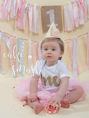 First Birthday Girl Outfit Baby Girl 1st Birthday Outfit Glitter Gold Birthday Shirt Gold First Birthday Cake Smash Outfit 085 - Bump and Beyond Designs