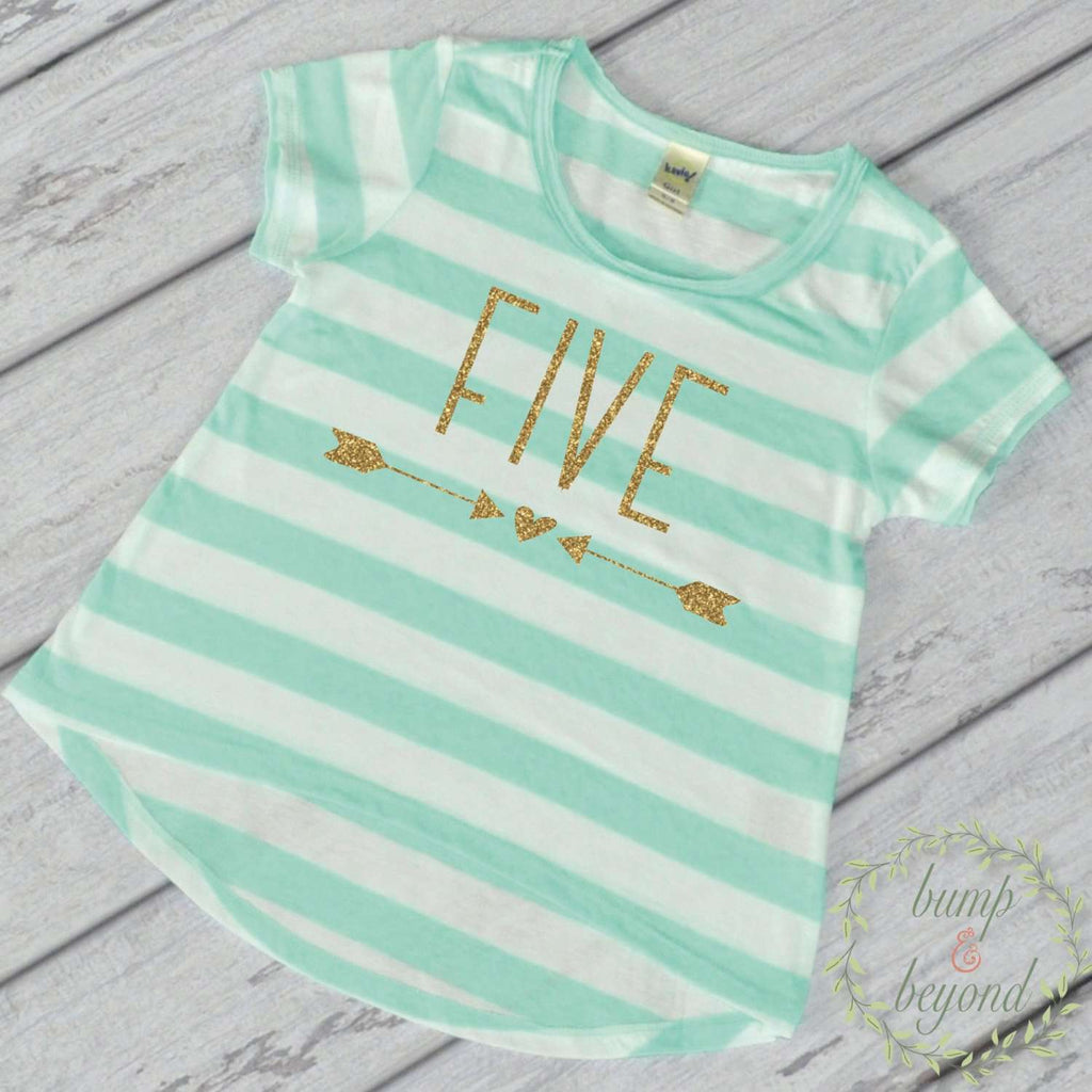 Birthday shirt girl 2024 5