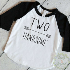 Two & Handsome Birthday Boy Shirt - Bump and Beyond Designs