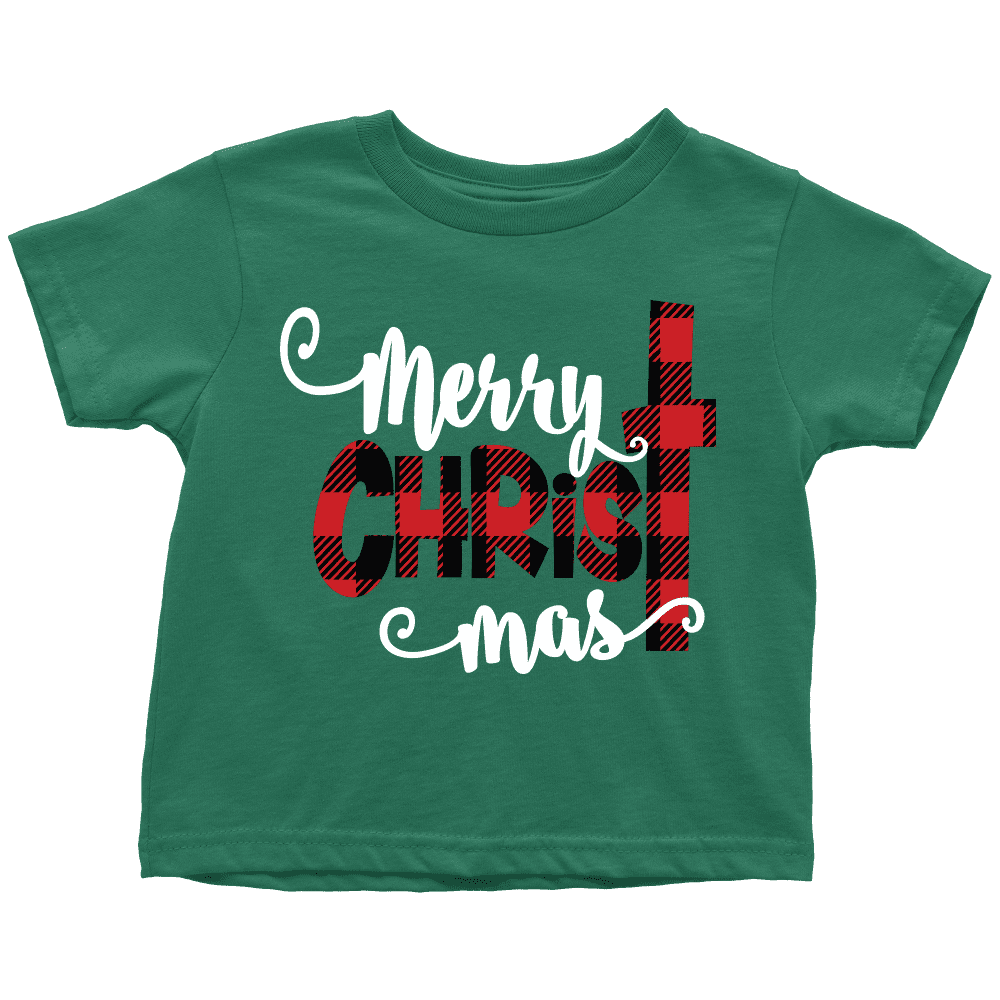 Merry Christmas Shirt, Youth Christmas T-Shirt - Bump and Beyond Designs