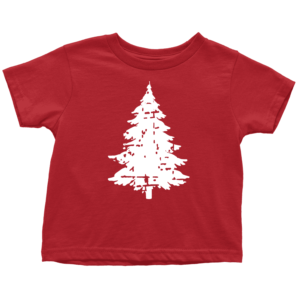 Kids Christmas Shirt, Distressed Vintage Kids Christmas Tree T-Shirt - Bump and Beyond Designs