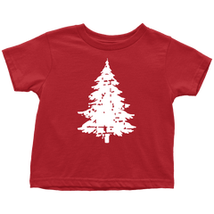 Kids Christmas Shirt, Distressed Vintage Kids Christmas Tree T-Shirt - Bump and Beyond Designs