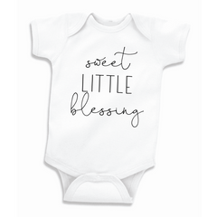 Sweet Little Blessing Pregnancy Announcement Bodysuit, Baby Shower Gift