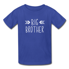 Big Brother Shirt, Hanes Youth Tagless T-Shirt - royal blue