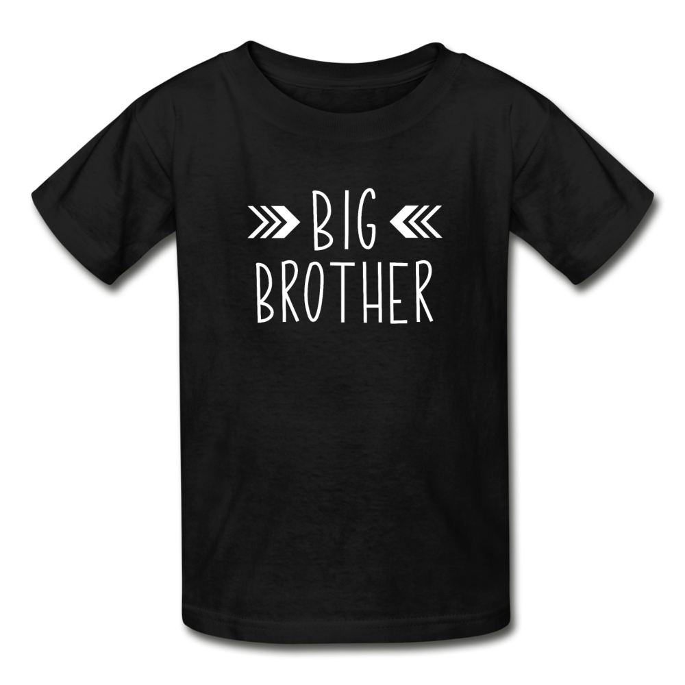 Big Brother Shirt, Hanes Youth Tagless T-Shirt - black