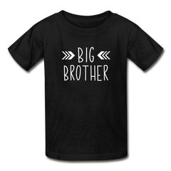 Big Brother Shirt, Hanes Youth Tagless T-Shirt - black
