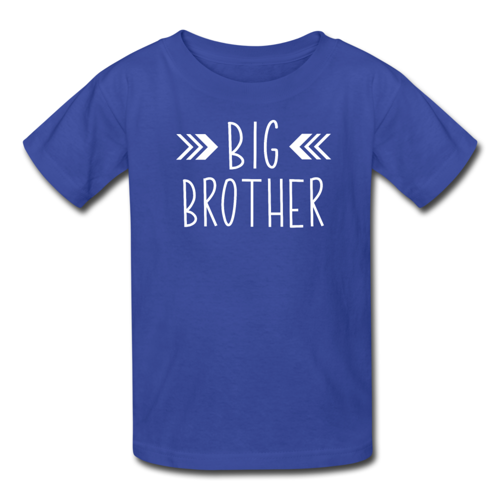 Big Brother Shirt, Kids' T-Shirt Fruit of the Loom - royal blue