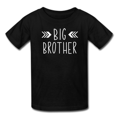 Big Brother Shirt, Kids' T-Shirt Fruit of the Loom - black
