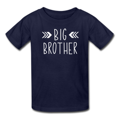 Big Brother Shirt, Kids' T-Shirt Fruit of the Loom - navy