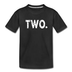 Boy 2nd Birthday Shirt, Toddler Premium T-Shirt - black