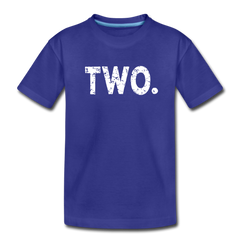 Boy 2nd Birthday Shirt, Toddler Premium T-Shirt - royal blue