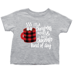 Youth Christmas Movie and Hot Chocolate T-Shirt - Bump and Beyond Designs